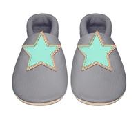 SEVIRA KIDS - Chaussons bébé en cuir souple, ETOILE