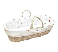 Sevira Kids - Couffin bébé avec Matelas, Habillage et Drap Housse, Gallina - TU Made in France TU