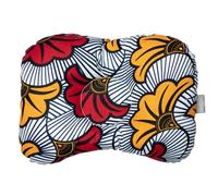 Coussin ergonomique bébé wax rouge 30