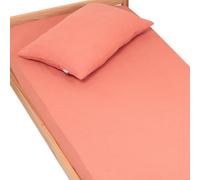 Drap housse gaze de coton uni