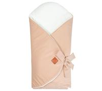 Couverture d'emmaillotage évolutive en lin pêche TU