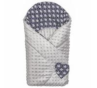 SEVIRA KIDS - Gigoteuse d'emmaillotage minky réversible, ELI