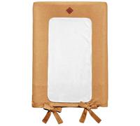 SEVIRA KIDS - Housse de matelas à langer en gaze de coton, Jeanne - 70 x 50 cm Made in France 70 x 50 cm