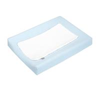 SEVIRA KIDS - Housse de matelas à langer + éponge bambou, Jeanne Made in France 70 x 50 cm