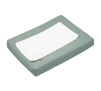 Sevira Kids - Housse de matelas à langer + éponge bambou, Jeanne Made in France