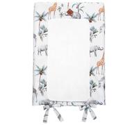 SEVIRA KIDS - Housse de matelas à langer + tapis de change, Safari - 70 x 50 cm Made in France 70 x 50 cm