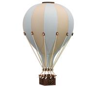 Sevira Kids - Montgolfière décorative, Beige et Bleu - S