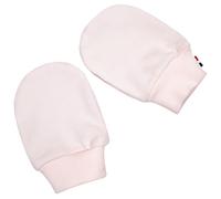 Sevira Kids | Moufles naissance en coton gants bébé anti griffures Rose - Naissance Made in France Taille unique