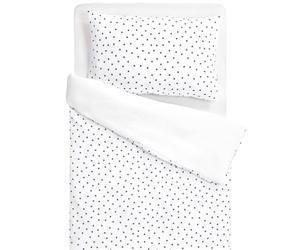 Sevira Kids - Parure de lit en Gaze de Coton réversible, Lovio - 80x120 cm Made in France