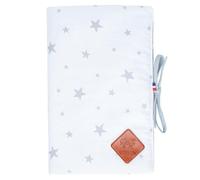 SEVIRA KIDS - Protège carnet de santé bébé en coton, Stella - 17 x 23 cm Made in France