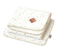 Ensemble coussin et couverture pour berceau et couffin sidonia sidonia, beige, écru, blanc TU