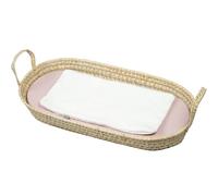 SEVIRA KIDS - Set panier à langer : panier + matelas + drap-housse + tapis de change JEANNE Made in France