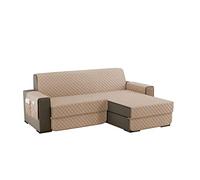 sevi's Housses de Canapé 4 Places 220cm Impermeable avec Accoudoirs, Réversible Protégé Canapes -Kaki