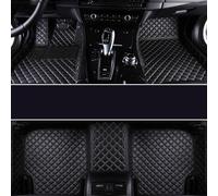 SEVOLY Voiture Cuir Tapis de Sol pour Peugeot 208 e208 GT GT Line 2020 2021 2022 2023 2024, Couverture ComplèTe ImperméAble AntidéRapant Moquette Protection Tampon Accessoires,A