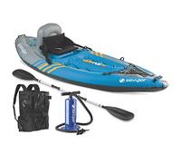 Sevylor 2000014137 Quikpak K1 Kayak 1 Personne Unisexe, Bleu, 8'7" x 3'