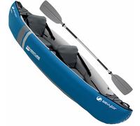 Canoë gonflable 2 places SEVYLOR Adventure - Bleu avec accessoires