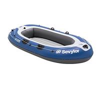 SEVYLOR Bateau Gonflable Caravelle K85 - 3 places - Bleu et Blanc