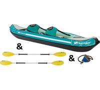 Sevylor Kayak 2 places Madison™ Kit vert 327x93 cm gonflable avec 2 pagaies, sac, pompe à pied