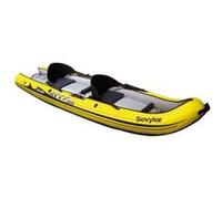 sevylor kayak gonflable sit on top reef 300 - 2 places - jaune et noir Multicolore
