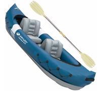 Sevylor Tahaa Kayak Kit Kayak Set Pagaie Double Gonflable Freizeitkajak 2er Bleu