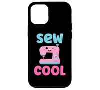 Sew Cool Mignon Kawaii Machine à Coudre Funny Pun Quilting Coque pour iPhone 12/12 Pro