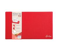 Sew Easy ER905. Rouge | Machine à coudre antidérapant Tapis de réduction | 40 x 60 cm