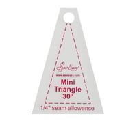 Sew Easy Gabarit Triangle 30° - Quilting & Patchwork Formes pour Applique Couture Acrylique Transparent Antidérapant 6,3 x 4,3 cm