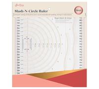 Sew Easy NL195 | Règle Slash N Circle pour le piquage/la couture | Cercles 5-23 cm