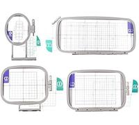 Sew Tech Anneaux de broderie et couture Compatibles avec Brother Innov-is 1250 700E 750E F440E Machine à broder Anneaux (Set 4en1)