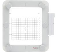 Sew Tech Cerceau à broder magnétique en métal 12 x 12 cm pour Husqvarna Viking Designer Diamond Royale Deluxe Ruby Topaze et Pfaff Creative Vision Sensation Performance Cercle à broder magnétique