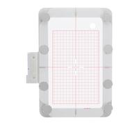 Sew Tech Cerceau à broder magnétique en métal pour machine à broder Husqvarna Viking Designer Diamond Deluxe Ruby Royale Topaze 50 Pfaff Creative 4.5 3.0 Sensation Vision (24,9 x 15,2 cm, VK438)