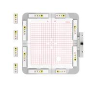 Sew Tech Cerceau à broder magnétique pour machine à broder Poolin EOC06, 200 mm x 200 mm