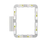 Sew Tech Cerceau de broderie magnétique pour Brother Innovis NQ1700E NQ1600E NQ1400E NQ3600D NV880E Dream Machine 2 XV8550D Quattro 6000D VE2200 Luminaire XP2 XP3 V7 VM5200 Stellaire XE1 XJ1 (1) 2,7