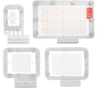 Sew Tech Cerceaux à broder pour machine à broder Brother Innovis NQ1600E NQ1400E NQ3600D Dream Machine 2 VE2200 4000D 1500D V7 V5 VM5200 Babylock (ensemble 4 en 1)