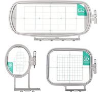 Sew Tech Lot de 3 cercles à broder pour machine à broder Brother Innov-is 900 90E 955 97E M240ED M280D