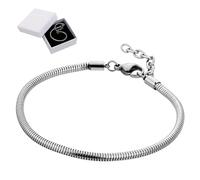 SEWACC 1 Ensemble Bracelet Snake Réglable pour Hommes Femmes avec Boîte Design Unisexe Distinctif Accessoire Polyvalent pour Styles