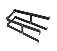 SEWACC 1 Ensemble Support PC sous Bureau Acier Support de Boîtier Ordinateur Réglable Charge Design Pratique et Durable pour Tour de Bureau