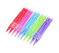SEWACC 1 Jeu Lot De Crayons Mécaniques Miniatures Avec Gomme Intégrée Fournitures Colorées Pour Dessin Et École 10 Pièces