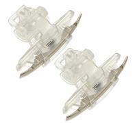 SEWACC 1 paire Manette de Jeu Mobile avec Déclencheur Contrôleur Transparent pour Smartphone Améliorez la Précision Confort de Jeu