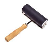 SEWACC 1 Pc Rouleau Caoutchouc de Gravure avec Poignée en Bois d'argile rouleaux à main pour outils en argile, estampage, bois