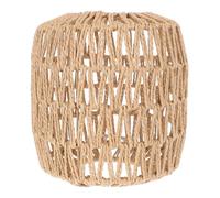 SEWACC 1 pièce Abat Jour Vannerie Tressée Couvre Lampe Rotin Créatif Style Vintage pour Lustres et Lampes Suspendues Décoration pour Restaurants et Maisons