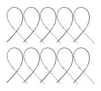 SEWACC 10 Brins de Fausse Herbe Verte en Fer et Plastique pour Loisirs Créatifs, Facile à Couper Modeler, pour Décoration de Vitrines et Créations Manuelles