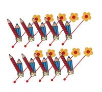 SEWACC 10 Ensembles Plastic Decorative Clock Hands for DIY Repair Wear Resistant Replacement Parts Compatible with Various Wall Clocks