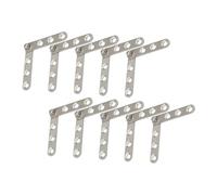 SEWACC 10 Pièces Charnières Acier Inoxydable Charnières à Rotation pour Portes de Cabinet et Fenêtres Design Élégant et Pratique