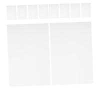SEWACC 10 Pièces Film Thermorétractable Mat pour Bricolage Garçon Fille Feuilles de Plastique Rétractable DIY Créatif Fournitures Maternelle pour Artisanat Compatible Four et à Air Chaud