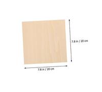 SEWACC 10 pièces Lot Planches Contreplaqué Tilleul pour Artisanat DIY Modélisme Gravure Peinture