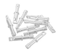 SEWACC 10 Pièces Manchons de Rechange en Alliage D'aluminium 8,5mm | Accessoires pour Réparation de Mâts de Tente, Adaptés aux Manches D'arceau, pour Camping en Plein Air
