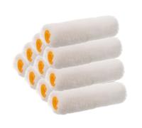 SEWACC 10 pièces Mini à Peinture Manchons de Rechange Coton pour Murs Outils de Peinture Angle Faciles à Installer pour Décoration Intérieure