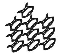 SEWACC 10 pièces Organisateur de Câbles Ensemble Enrouleurs de Câbles Pratiques pour Cordon Électrique et Durable pour Rangement de Fils et Lumières Suspendues