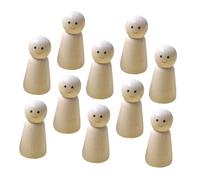 SEWACC 10 Pièces Poupées Non pour Projets DIY Figurines de Robot à Peindre et Décorer pour Expositions Artistiques et Décoration Intérieure